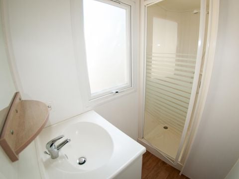 MOBILHOME 6 personnes - ECO Mobil home 3ch. MAGDALENA (+ de 10 ans) 29m² + Terrasse semi-couverte 6 pers
