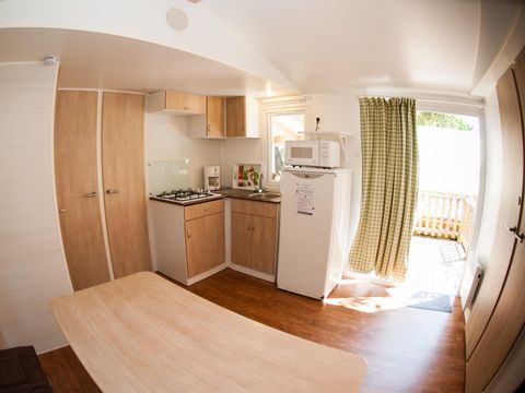 MOBILHOME 6 personnes - ECO Mobil home 3ch. MAGDALENA (+ de 10 ans) 29m² + Terrasse semi-couverte 6 pers