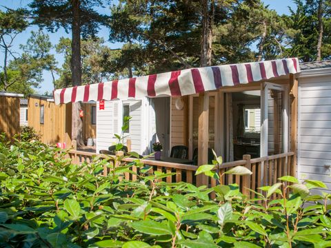 MOBILHOME 4 personnes - ECO Mobil home 2ch. CORDOVA (2015) 27m² + Terrasse semi-couverte 4/6 pers