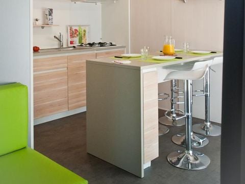 MOBILHOME 6 personnes - CONFORT Mobil home 2ch. CALYPSO (2016) 28m² + terrasse semi-couverte 4/6 pers