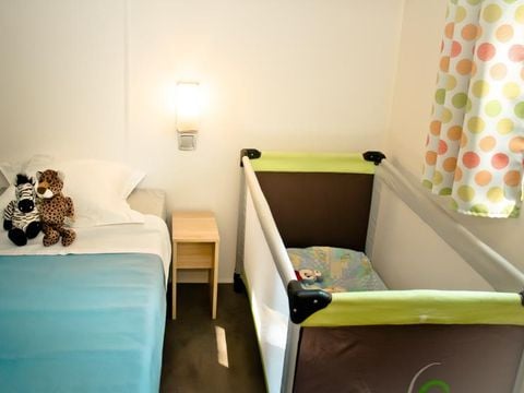 MOBILHOME 6 personnes - CONFORT Mobil home 2ch. CALYPSO (2016) 28m² + terrasse semi-couverte 4/6 pers