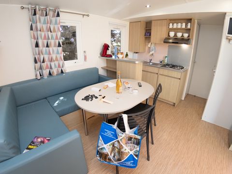 MOBILHOME 8 personnes - CONFORT Mobil home 3ch. EMBRUNS (2017) 30m² + Terrasse semi couverte 6/8 pers