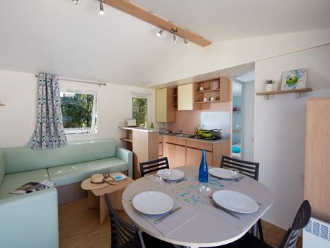 MOBILHOME 8 personnes - CONFORT Mobil home 3ch. EMBRUNS (2017) 30m² + Terrasse semi couverte 6/8 pers