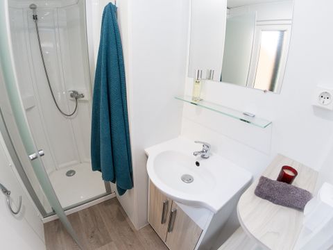 MOBILHOME 8 personnes - CONFORT Mobil home 3ch. EMBRUNS (2017) 30m² + Terrasse semi couverte 6/8 pers