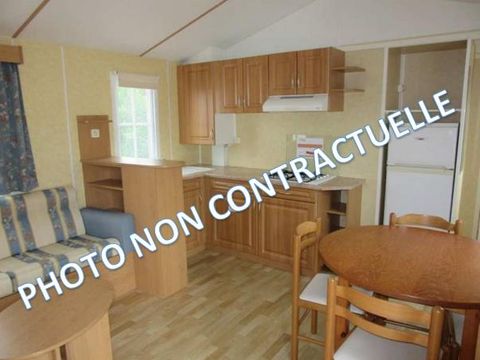 MOBILHOME 4 personnes - ECO Mobil home 2 ch. CELENIA (+ de 10 ans) 25m² + Terrasse semi-couverte 4 pers