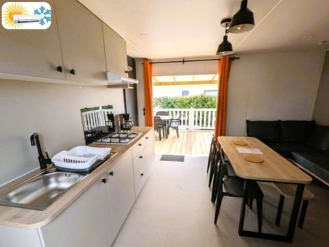 Mobilhome 6 personnes - Agora climatisé - 3 chambres