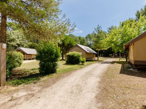 TENTE TOILE ET BOIS 4 personnes - Tente Lodge Confort (2 chambres - Sans sanitaires) 4 pers. 