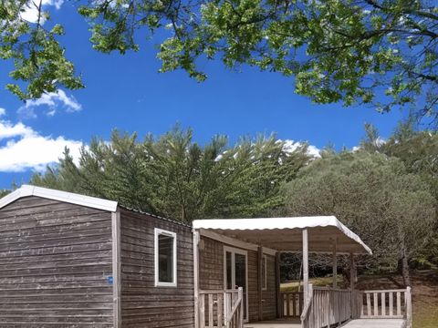 MOBILHOME 4 personnes - Mobil-home Confort 25m² PMR (2 chambres) + terrasse couverte 4 pers