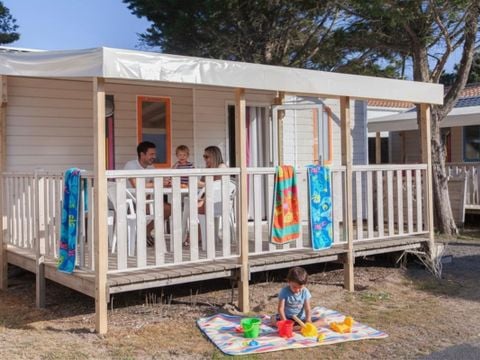 MOBILHOME 4 personnes - Mobil-home Moana - 2 chambres - 28m² 4 pers