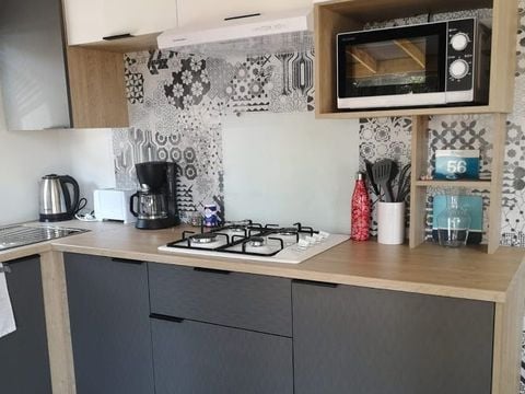 MOBILHOME 4 personnes - Mobil-home Timoé Lodge - 2 chambres - 29.50m² 4 pers