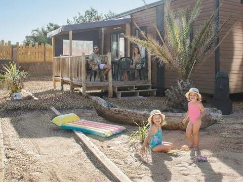 MOBILHOME 4 personnes - Mobil-home Timoé Lodge - 2 chambres - 29.50m² 4 pers