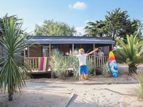 MOBILHOME 4 personnes - Mobil-home Timoé Lodge - 2 chambres - 29.50m² 4 pers