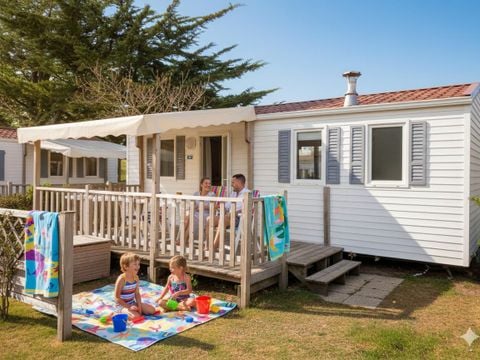 MOBILHOME 4 personnes - Mobil-home Ohana - 2 chambres - 28 m² 4 pers
