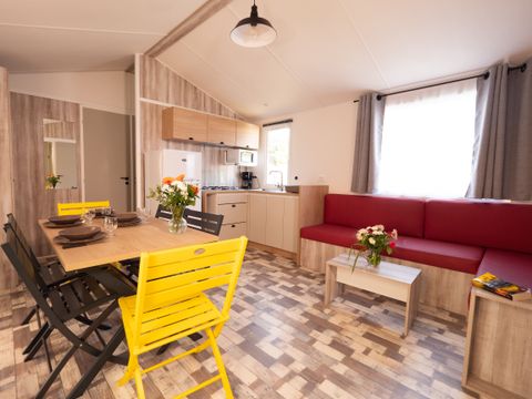 MOBILHOME 7 personnes - Mobil-home Privilège 3chambres 34m² 6/7 pers