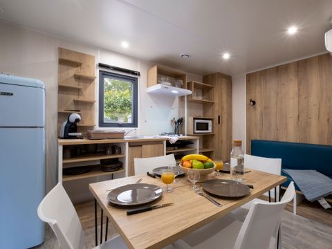 MOBILHOME 4 personnes - Mobil-home Cabane Prémium CLIM 2chambres 25m² 2/4 pers