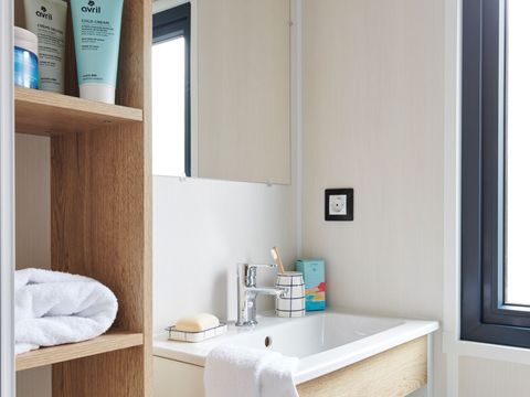 MOBILHOME 4 personnes - Mobil-home Cabane Prémium CLIM 2chambres 25m² 2/4 pers