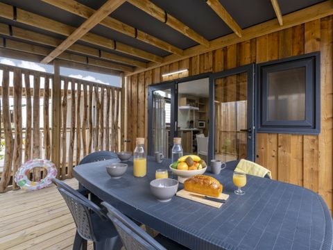 MOBILHOME 4 personnes - Mobil-home Cabane Prémium CLIM 2chambres 25m² 2/4 pers