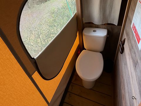 TENTE TOILE ET BOIS 6 personnes - Kabane Lodge 46 m²