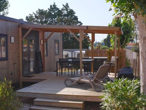 MOBILHOME 6 personnes - Mobil home Privilège 3 37m² 2 salles de bain avec Spa