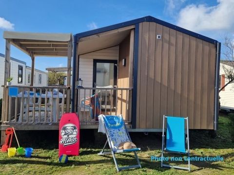 MOBILHOME 6 personnes - Cottage Confort - Terrasse couverte intégrée