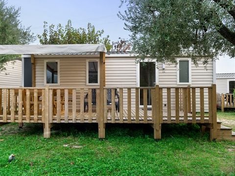 MOBILHOME 6 personnes - Comfort | 3 Ch. | 6 Pers. | Terrasse surélevée
