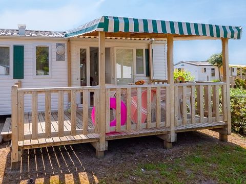 MOBILHOME 6 personnes - Classic | 3 Ch. | 6 Pers. | Terrasse surélevée