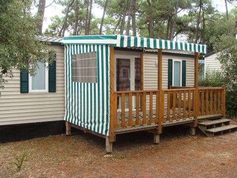 MOBILHOME 6 personnes - 4 Pièces 6 personnes + TV