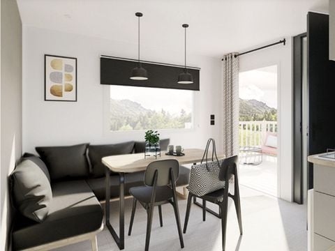 MOBILHOME 4 personnes - Mobil-home Playa TV Plancha - 2 chambres - 4 personnes