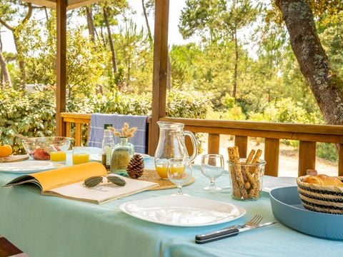 MOBILHOME 6 personnes - Mobil-home Océan TV Plancha - 3 chambres - 6 personnes