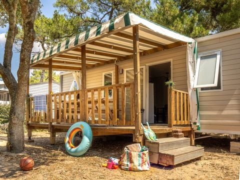 MOBILHOME 6 personnes - Mobil-home Océan TV Plancha - 3 chambres - 6 personnes