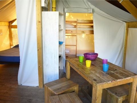 BUNGALOW TOILÉ 4 personnes - Junior 2 chambres 17m² - sans sanitaires