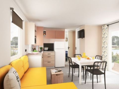 MOBILHOME 8 personnes - Confort 4 chambres 2 sdb 40m²