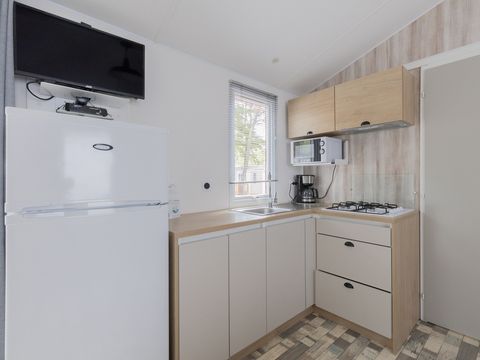 MOBILHOME 6 personnes - BERMUDES 31.50m² - 3 chambres - 6 personnes, avec terrasse bois