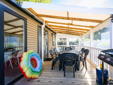 MOBILHOME 6 personnes - SIGNATURE PRESTIGE 3 ch. 6 pers. - 36m2 - terrasse couverte 6 pers