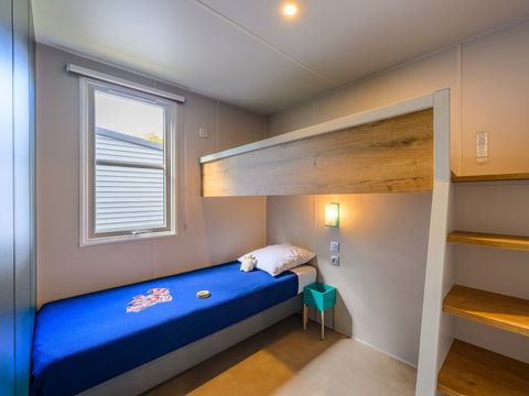 Mobilhome 6 personnes - COTTAGE CONFORT 3 chambres - 35m2 - terrasse couverte 6 pers
