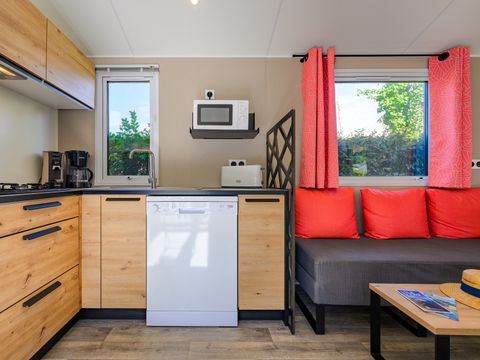 MOBILHOME 4 personnes - D/ SIGNATURE PRESTIGE 2 ch. 4 pers. - 34m2 - terrasse couverte