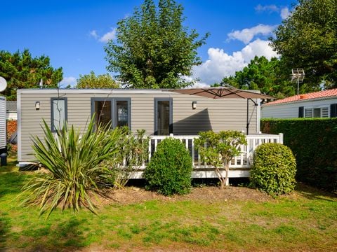 MOBILHOME 6 personnes - COTTAGE CONFORT 3ch. 6 pers. - 35m2 - terasse parasol