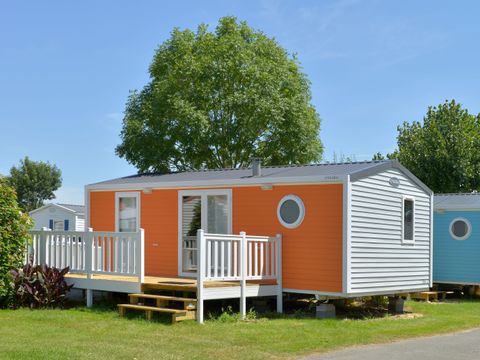 MOBILHOME 5 personnes - COTTAGE CONFORT 2 ch. 4/5 pers. - 30m2 - terrasse parasol 5 pers