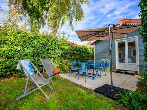 Chalet 4 personnes - CHALET CONFORT 1 chambres - 25m2 - terrasse parasol 4 pers