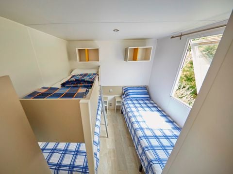 Mobilhome 6 personnes - Comfort XL | 2 Ch. | 4/6 Pers. | Terrasse surélevée | Clim.
