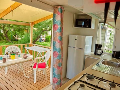 Mobilhome 6 personnes - Comfort XL | 2 Ch. | 4/6 Pers. | Terrasse surélevée | Clim.