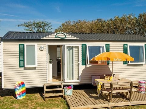Mobilhome 6 personnes - Comfort | 3 Ch. | 6 Pers. | Terrasse simple