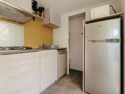 Mobilhome 6 personnes - Premium Exclusive | 2 Ch. | 4/6 Pers. | Terrasse Lounge | Clim. | TV