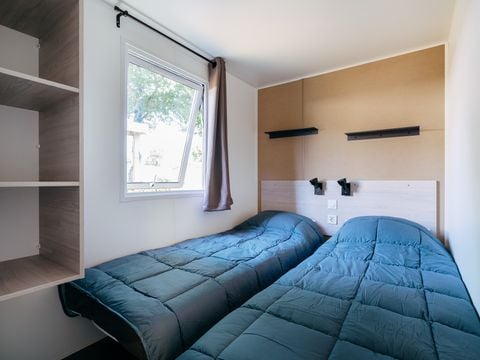Mobilhome 6 personnes - Premium Exclusive | 2 Ch. | 4/6 Pers. | Terrasse Lounge | Clim. | TV