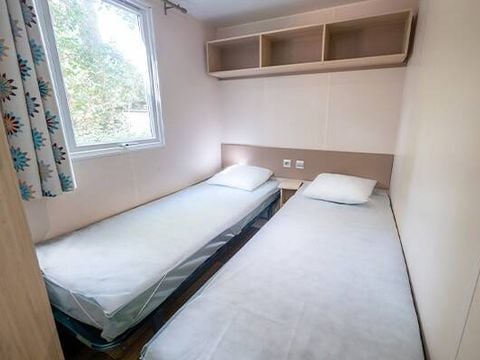 Bungalow 6 personnes - Mobil-home | Comfort | 3 Ch. | 6 Pers. | Terrasse surélevée | Clim.