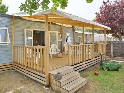 Mobilhome 5 personnes - Comfort XL | 2 Ch. | 5 Pers. | Terrasse surélevée | Clim.