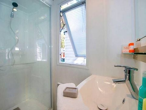 Bungalow 5 personnes - Mobil-home | Comfort | 2 Ch. | 5 Pers. | Terrasse simple | Clim.