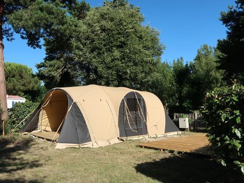 TENTE 5 personnes - La Tot'prête à camper 5 pers 2ch. 5 pers