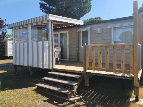 MOBILHOME 6 personnes - CAMPING ACAPULCO  3 chambres +2 SDB+terrasse couverte (lave-vaisselle )36/40m²