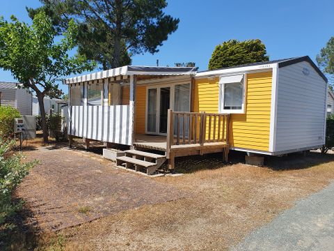 MOBILHOME 4 personnes - ACAPULCO MH 2 chambres GRAND CONFORT RESIDENTIEL terrasse couverte (117)